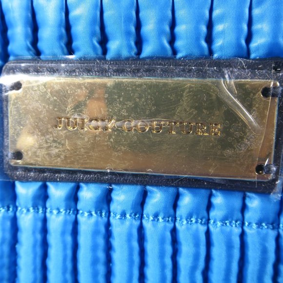 SALE!!! Juicy Couture Backpack Blue Nylon NWT main image 9